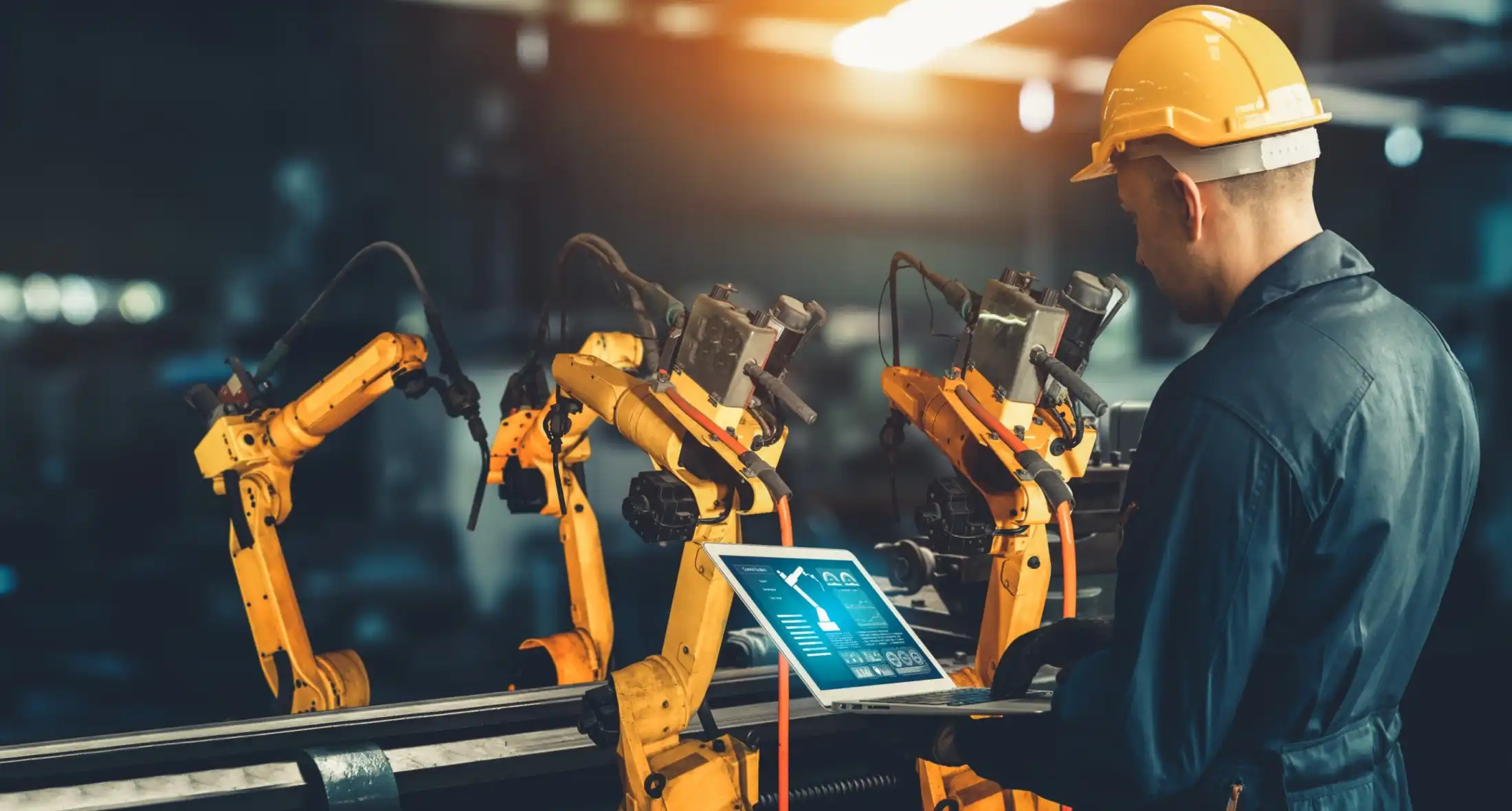 Robotic production line