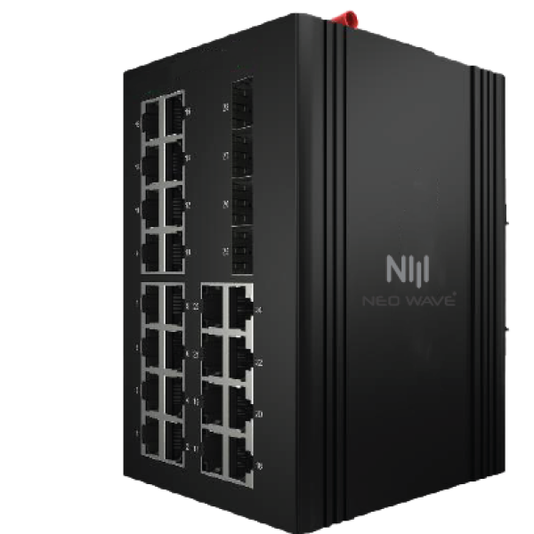 24-port industrial Ethernet switch NW-IS-4GX24TX