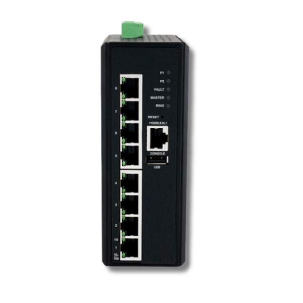 8-port L2 Gigabit managed industrial switch NW-ISM-08G-X4